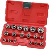 SADA KĽÚČOV NA DEMONTÁŽ SKRUTKOV TORX ŠESTIHRANNÝ ZÁMOK PREVODU 6-24mm