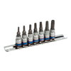 Sada nadstavcových kľúčov  TORX - 1/4" - T10-T40