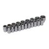 Sada nadstavcov 3/8'' - 6-22MM - (6-HRANNÉ)