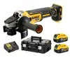 Sada akumulátorových uhlových brúsok Dewalt 125 mm XR 2x 5,0 Ah