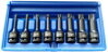 Rázove nadstavce 1/2" - TORX - T30-T80 8ks