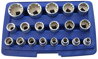 Sada 19ks nadstavcov SPLINE - 1/2" - 8-32MM 