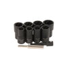 Hlavice na poškodené strhnuté skrutky a matice 14 – 27 mm 1/2" 10-dielna sada Neilsen – Profesionálna sada hlavíc a kľúčov na strhnuté a poškodené skrutky 1/2" (CT7121)