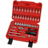 Sada 1/4" nástrčných kľúčov torx / imbus / bity 46ks
