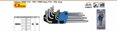 Kľúče TORX T10-T50 