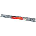 Sada nadstavcov 3/8'' - 6-22MM - (6-HRANNÉ)