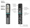 AKU ručná lampa 6500K 2W