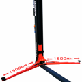 Elektro-hydraulický prejazdový dvojstĺpový zdvihák 4,5T PK-4500A 230V/400V