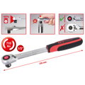 Račňa 1/2" Slimpower 72 zubov