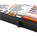 Sada bitov 40ks - 3/8” / 1/2” - TORX IMBUS SPLINE 