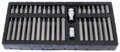 Sada 40ks stopkových bitov XZN HEX TORX S2