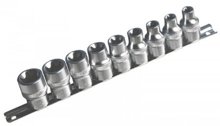 Nadstavce / bity na koľajničke 9KS - 1/2'' - TORX-E 