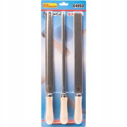 PILNÍK KOVOVÝ RAŠPĽOVÝ PILNÍK 3el 250mm