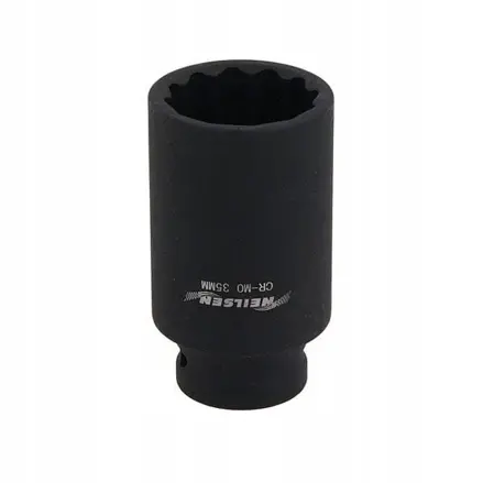 NÁRAZOVÁ ZÁSUVKA DLHÁ 1/2'' 12KT. 35 MM NA NÁBOČ