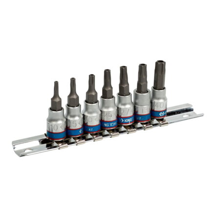 Sada nadstavcových kľúčov  TORX - 1/4" - T10-T40