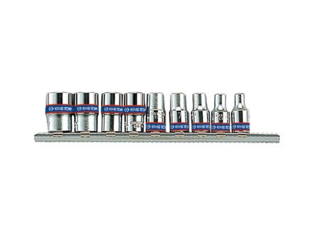 Sada 6-hranných nadstavcov 1/4'' - 4-13MM - KRÁTKE