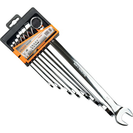 KĽÚČE DLHÉ ORÚŽKOVÉ SADA 8 ks 8-24 mm RICHMANN 