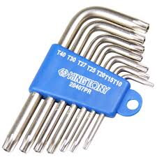 Kľúče Torx T10-T40 7ks