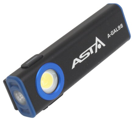 Baterka Nabíjateľná dielenská lampa SMD COB 800LM MAGNET ASTA
