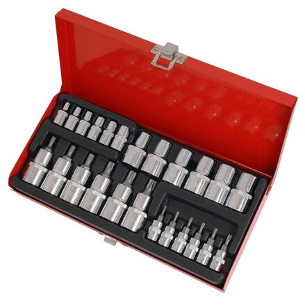 Nadstavce Torx / Torx-E E4-E18 / T7-T50 25ks