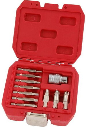 Sťahováky na poškodené opracované skrutky a matice Torx 