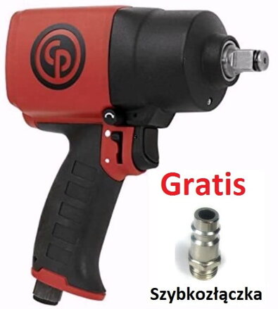 Pneumatický rázový uťahovák 1/2" 1300 Nm 