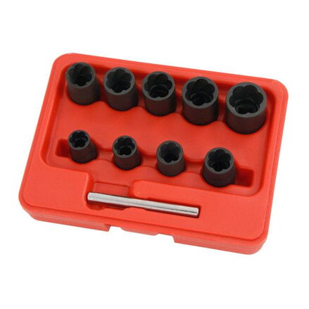 Sada vyťahovákov strhnutých skrutiek 3/8" 10-19 mm