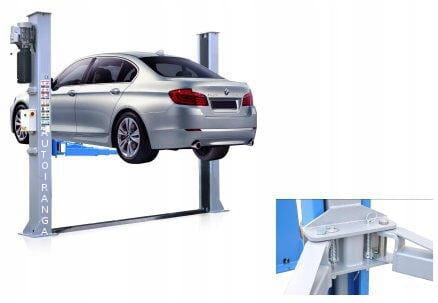 Elektro-hydraulický prejazdový dvojstĺpový zdvihák 4 tony 230V Automat