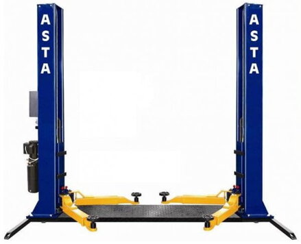 Elektro-hydraulický prejazdový dvojstĺpový zdvihák 4 tony Automat