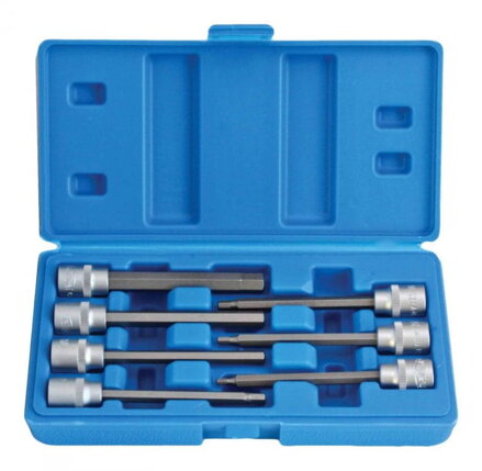 Sada 7ks bitových nadstavcov HEX - EXTRA DLHÉ - 3/8″ 