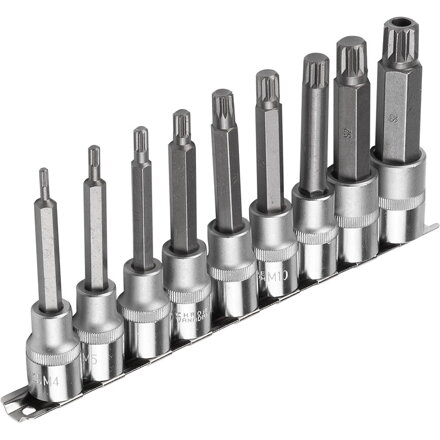 Sada kľúčov SPLINE - M4-M16 - 100mm - 1/2" 