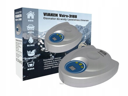 Generátor ozónu Viaken VOZ-GL-3188 400 mg/h 
