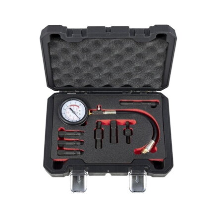 Kompresomer benzínových motorov 0–20 BAR + adaptéry Quatros