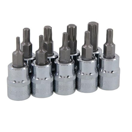 Nadstavce Torx Plus TP10-TP50 - 3/8" 