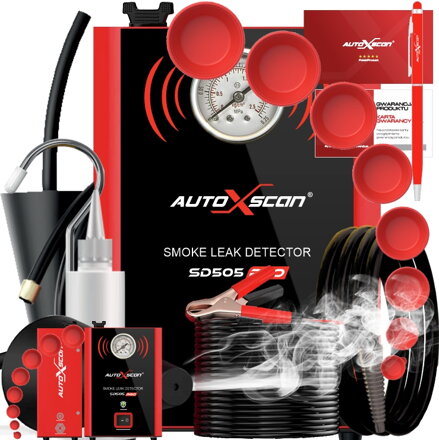 Generátor dymu, tester únikov, detektor dymu SD505 PRO Autoxscan