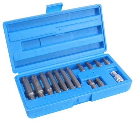 Sada 14ks bitov RIBE M5-M14 + Adaptér 1/2” 
