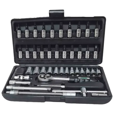 HONITON SADA KĽÚČOV 46 KUSOV 1/4″