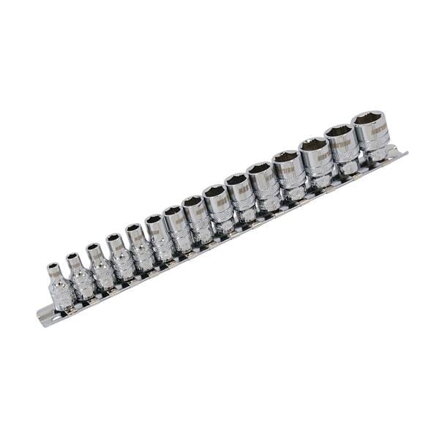Sada nadstavcov 1/4” - 4-14MM - (6-HRANNÉ) 