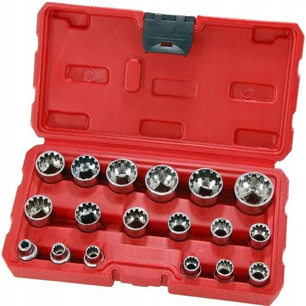 SADA KĽÚČOV NA DEMONTÁŽ SKRUTKOV TORX ŠESTIHRANNÝ ZÁMOK PREVODU 6-24mm SADA KĽÚČOV NA DEMONTÁŽ SKRUTKOV TORX ŠESTIHRANNÝ ZÁMOK PREVODU 6-24mm