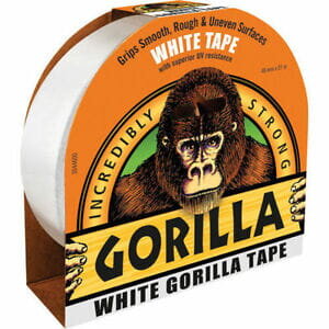 Biela lepiaca páska Gorilla Superheat Gaffer 27M 