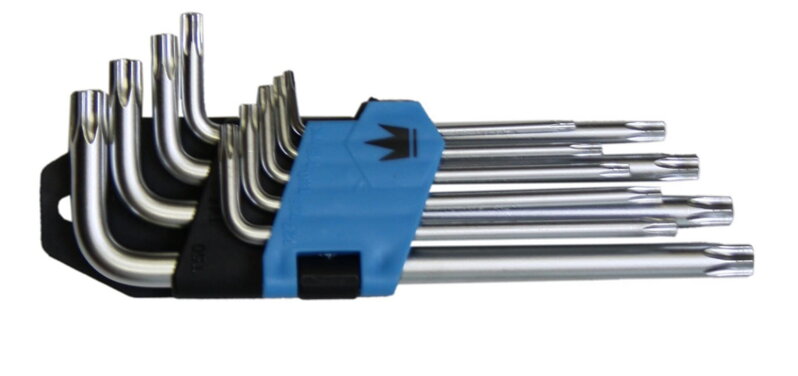 Kľúče TORX T10-T50 Kľúče TORX T10-T50