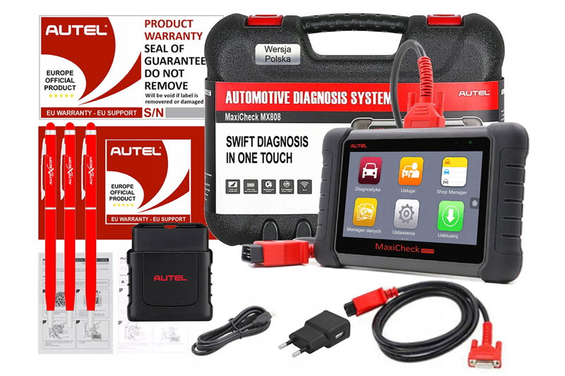 Tester Diagnostické rozhranie skenera AUTEL MX808TS TMPS 2 ROKY Tester Diagnostické rozhranie skenera AUTEL MX808TS TMPS 2 ROKY
