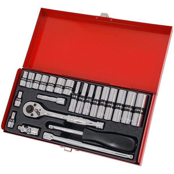 Sada 24ks nástrčných kľúčov 1/4'' Sada 24ks nástrčných kľúčov 1/4''