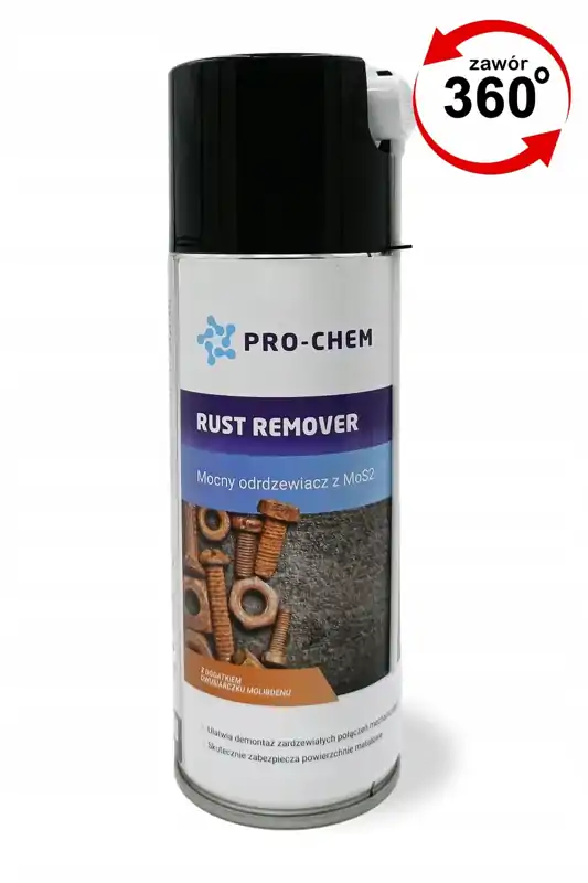 VÝKONNÉ ODSTRAŇOVANIE HRDZE S MOS2 400ML PRO-CHEM VÝKONNÉ ODSTRAŇOVANIE HRDZE S MOS2 400ML PRO-CHEM