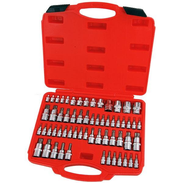Sada nadstavcových kľúčov Torx / Torx Plus / E-Torx - 1/4 3/8 1/2 Sada nadstavcových kľúčov Torx / Torx Plus / E-Torx - 1/4 3/8 1/2