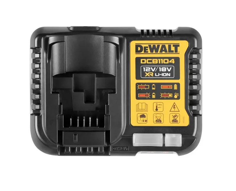 Multifunkčná nabíjačka batérií 12V/18V XR LI-ION DCB1104 DEWALT Multifunkčná nabíjačka batérií 12V/18V XR LI-ION DCB1104 DEWALT