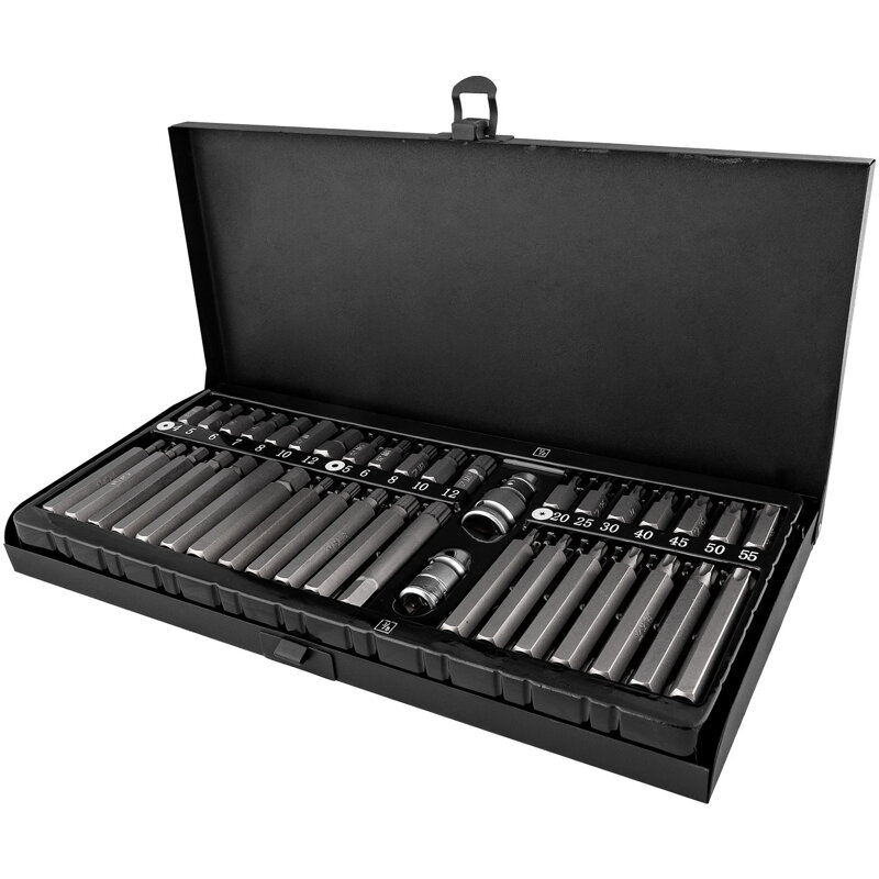 Sada bitov 40ks - 3/8” / 1/2” - TORX IMBUS SPLINE Sada bitov 40ks - 3/8” / 1/2” - TORX IMBUS SPLINE