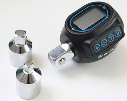 Elektronický momentový adaptér 1/2" 20-200 Nm