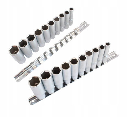ZÁSUVKY 3/8″ 6 okrúhle DLHÉ 8-19 mm ASTA 